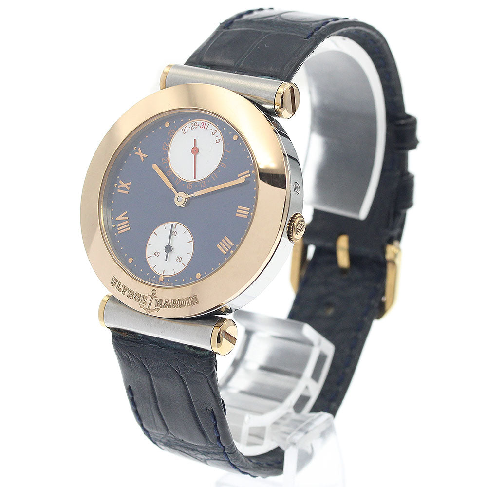 Ulysse Nardin Newton 155-22 Navy/white shell Dial Automatic Men's Watch_943066