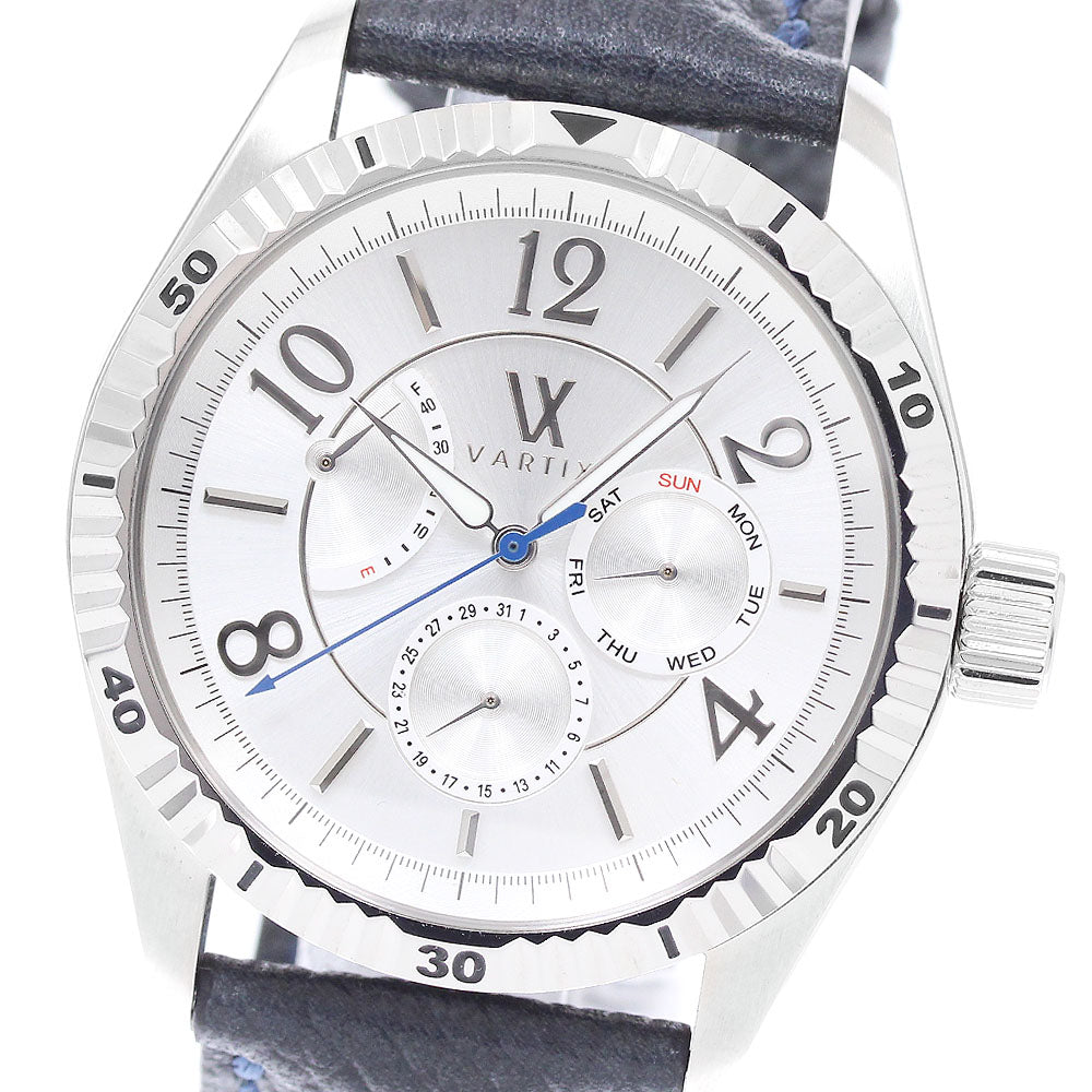 VARTIX ALIVE G704 WA3VN Day-Date Power Reserve Silver Dial Automatic Men's Watch_943068