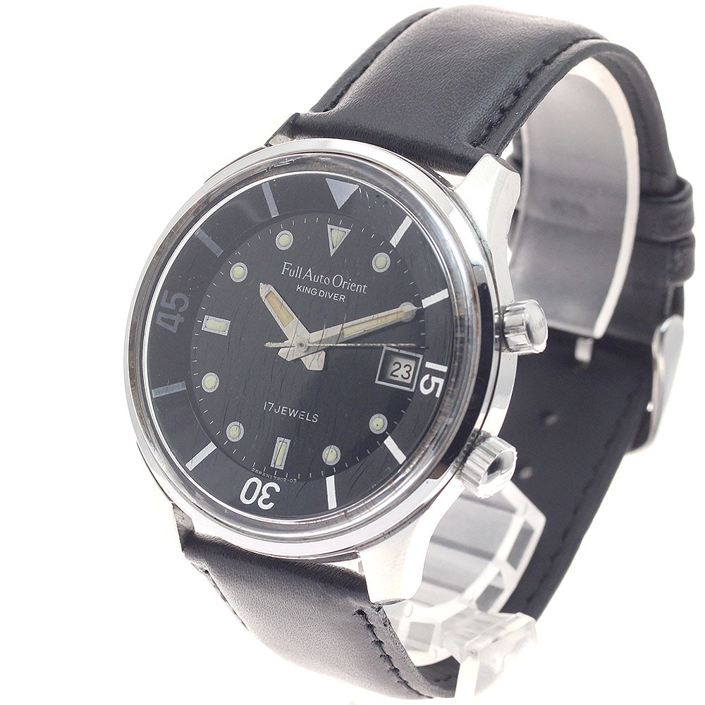 ORIENT Full auto orient king diver T19202 Date Black Dial Automatic Men's_943074