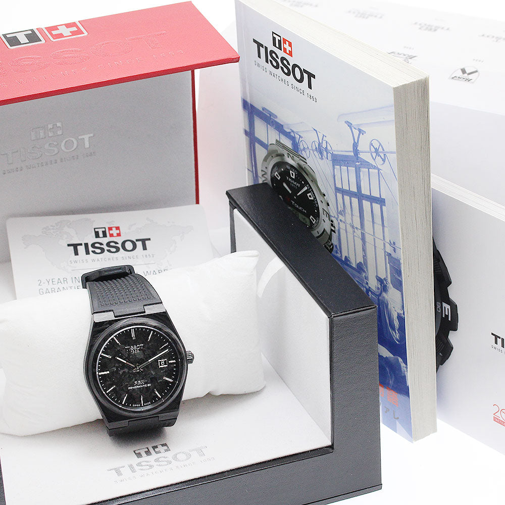 TISSOT PRX Powermatic 80 Carbon T137.907.97.201.00 Automatic Men's Watch_943077