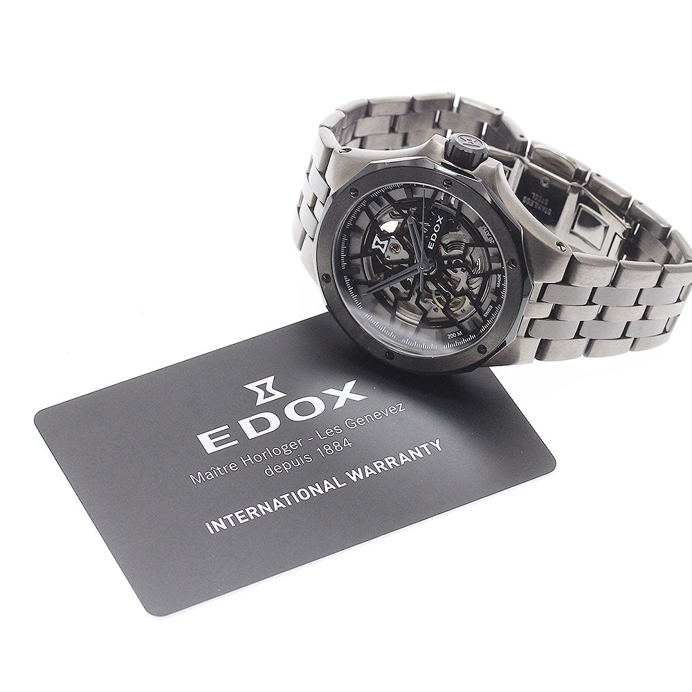 EDOX Delphin Meccano 85303 skeleton Dial Automatic Men's Watch_943080