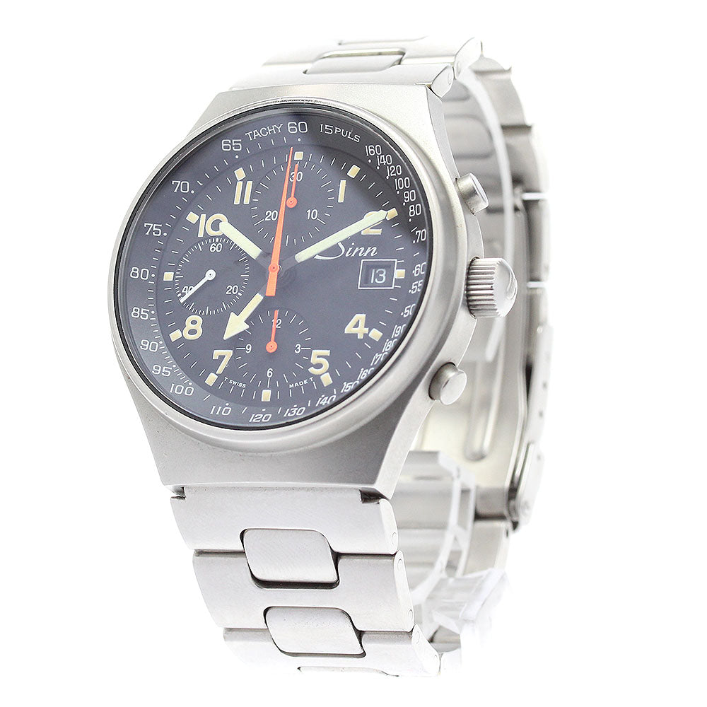 Sinn 144 GMT 322 Chronograph Date black Dial Automatic Men's Watch_943081