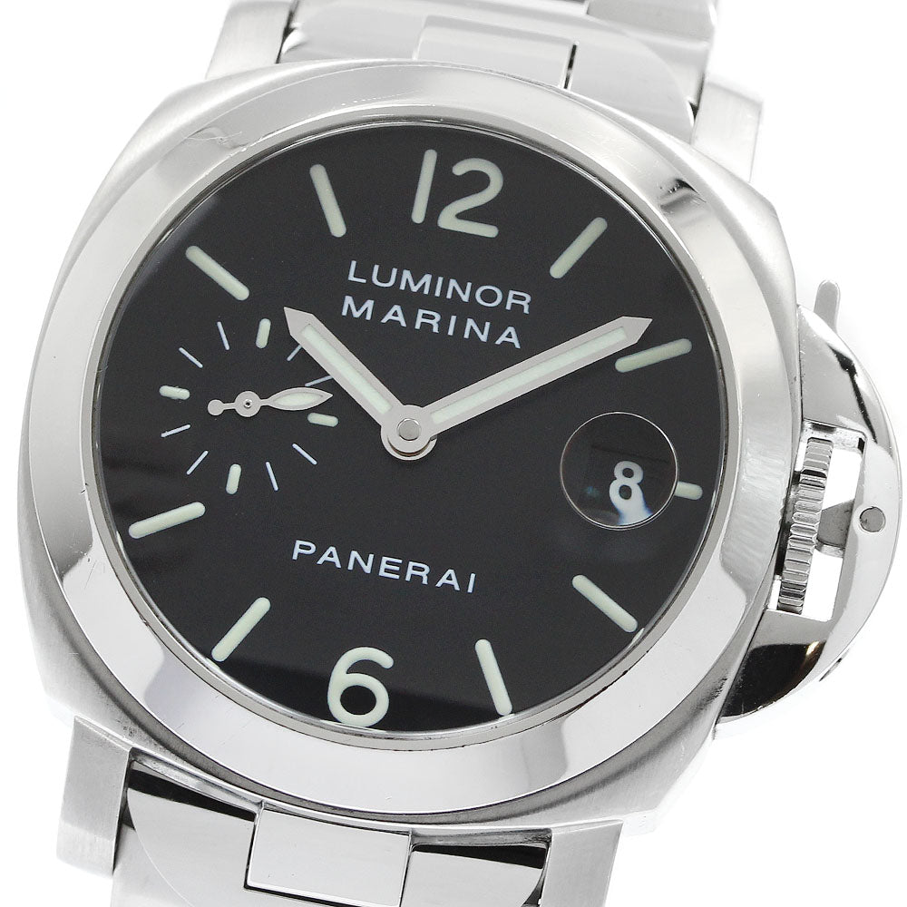 PANERAI Luminor Marina PAM00050 Small Second Date Automatic Men's Watch_943082