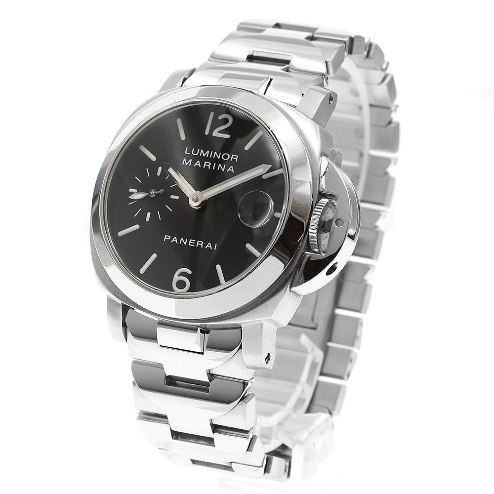 PANERAI Luminor Marina PAM00050 Small Second Date Automatic Men's Watch_943082