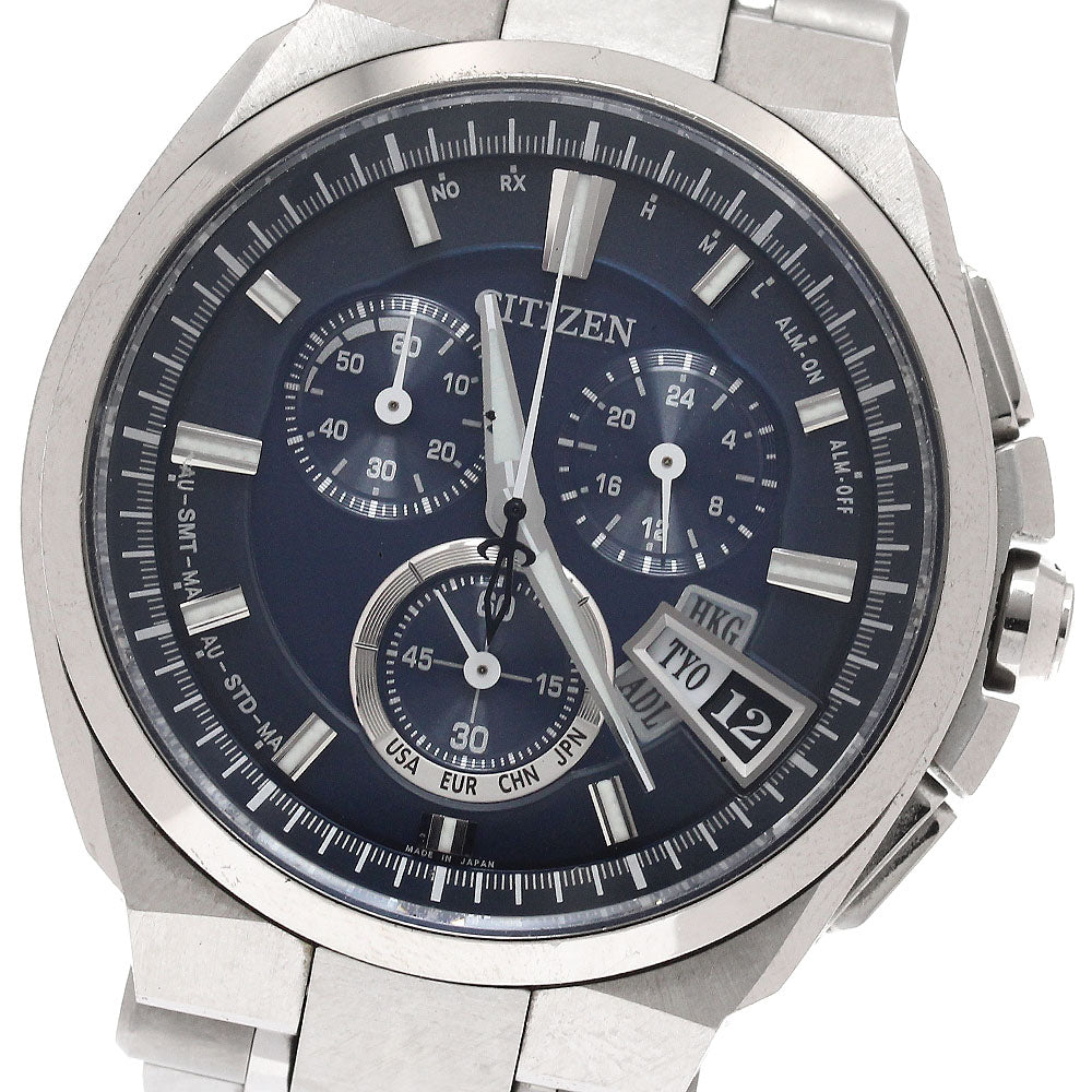 CITIZEN Atessa BY0040-51L Eco Drive Solar Powered Radio Men's Watch_943086