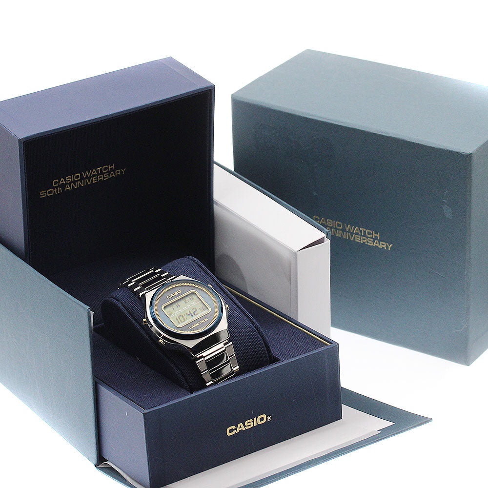 CASIO Casiotron TRN-50SS-2AJR 50th anniversary Solar Powered Radio Men's_943094