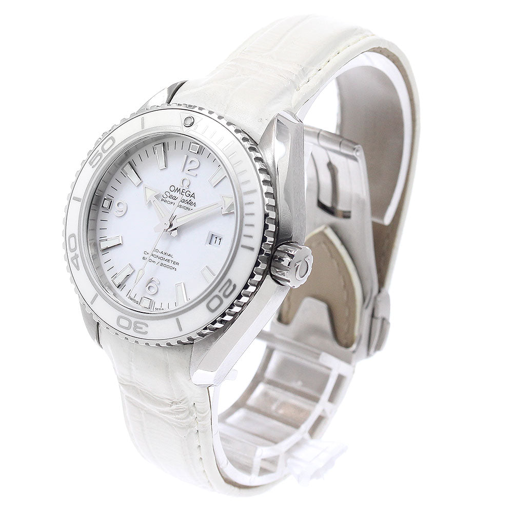 OMEGA Seamaster Planet Ocean 232.33.38.20.04.001 Date white Dial Automatic Ladies Watch_943097