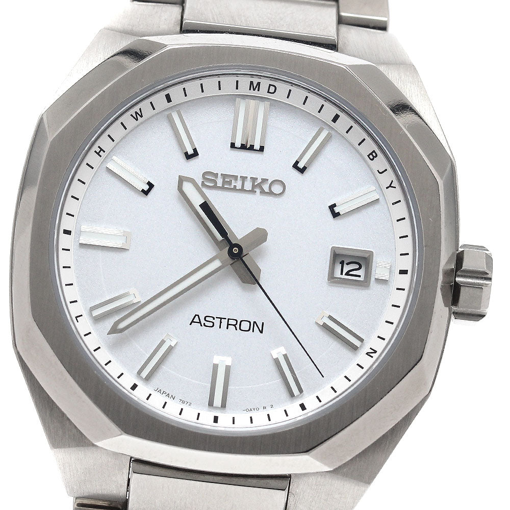 SEIKO Astron Nexter SBXY081/7B72-0AF0 Date Solar Powered Radio Men's_943108