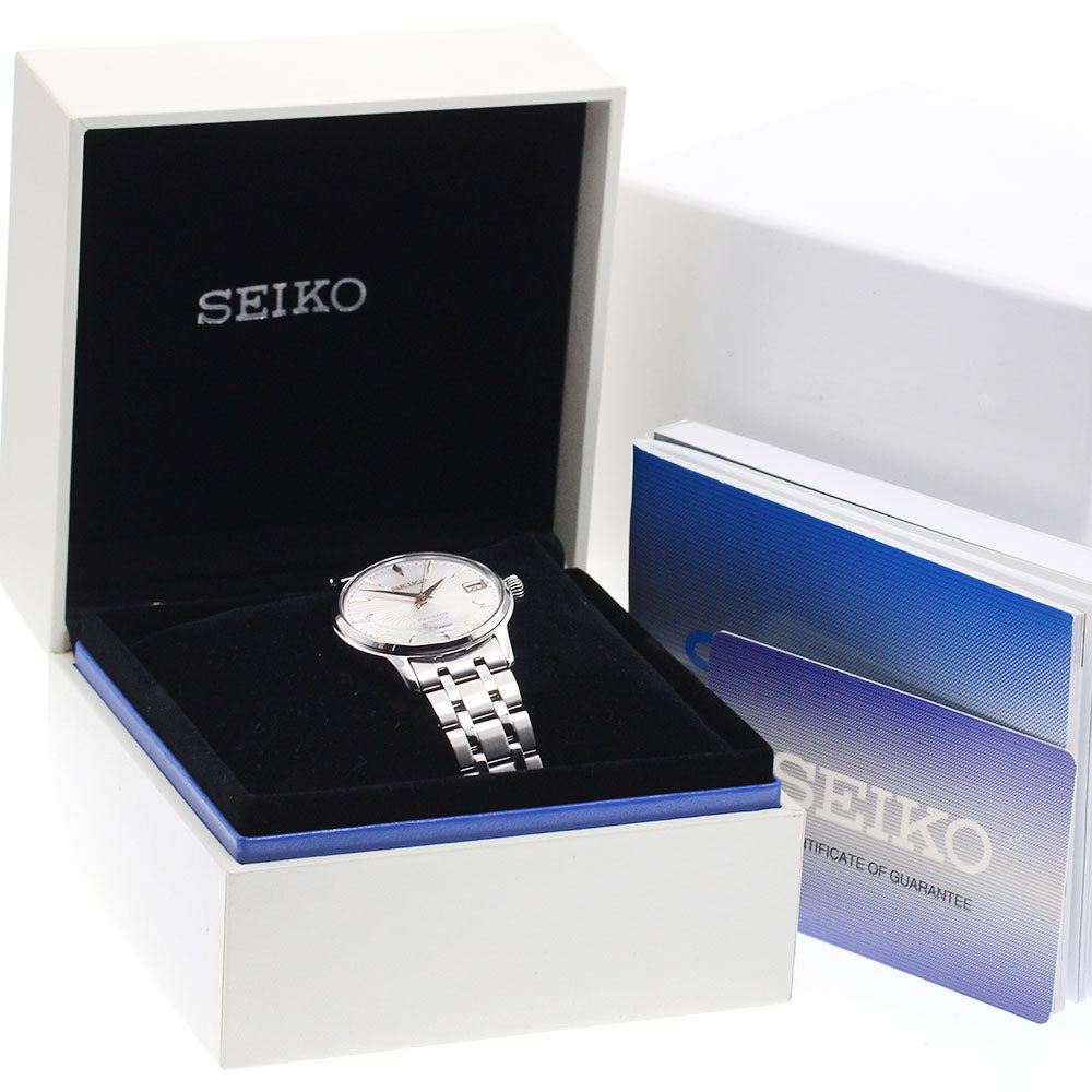 SEIKO Presage Cocktail Time Spritzer SRP855J1/4R35-02T0 Date Silver Dial Automatic Boy's Watch_943109