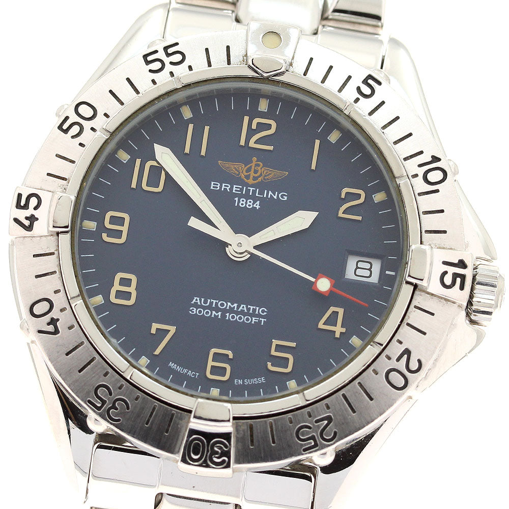 BREITLING Colt A17035 Date Navy Dial Automatic Men's Watch_943116
