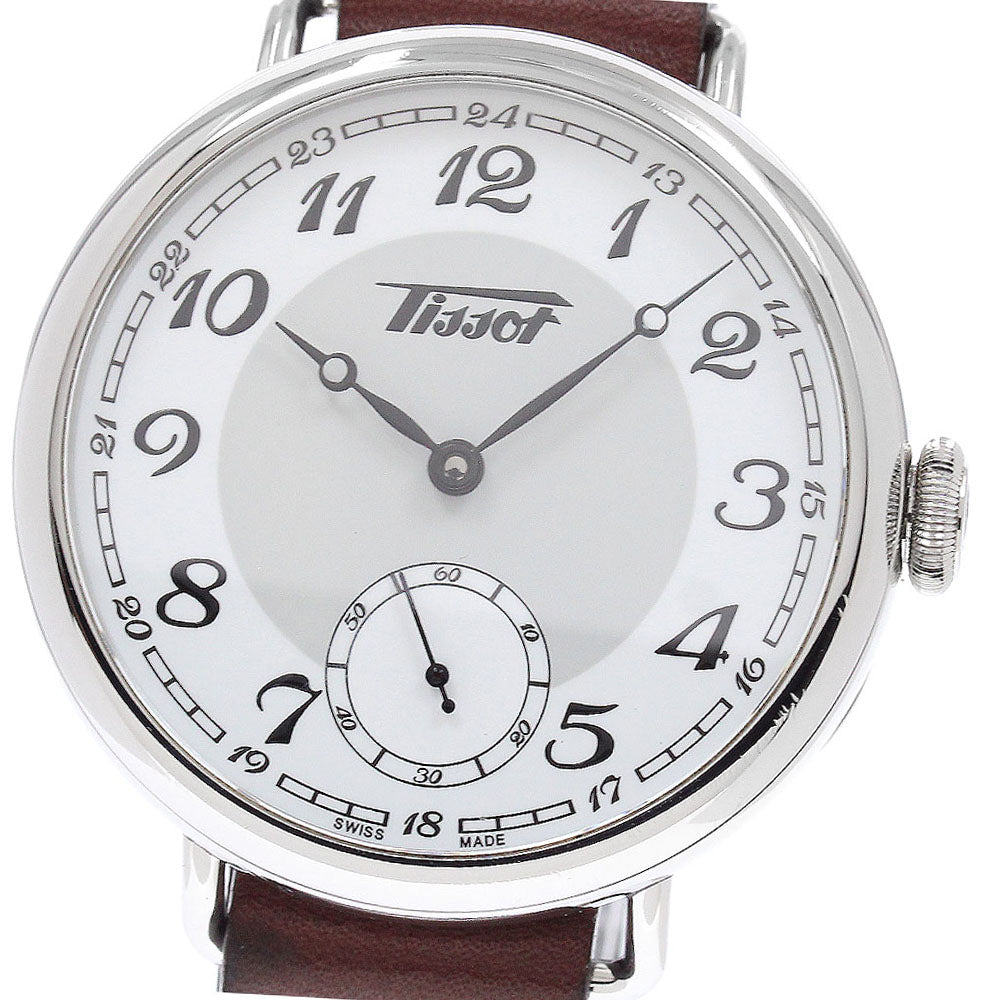 TISSOT Heritage 1936 Mechanical T104405A Small seconds White / grey Dial Hand Winding Men's Watch_943118