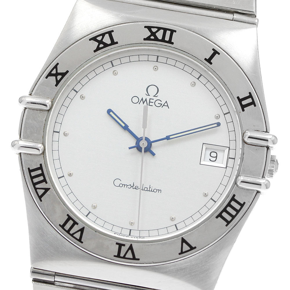 OMEGA Constellation Date Silver Dial Quartz Men's Watch_943146