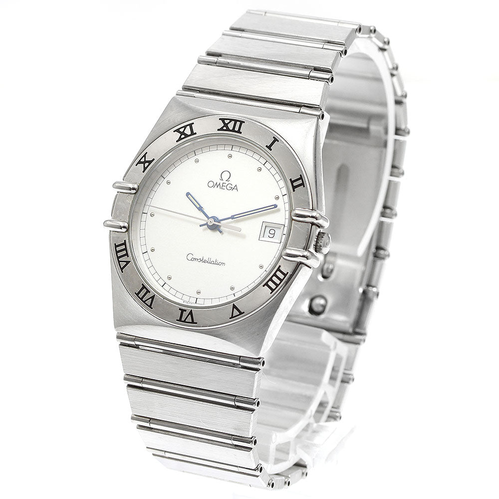 OMEGA Constellation Date Silver Dial Quartz Men's Watch_943146