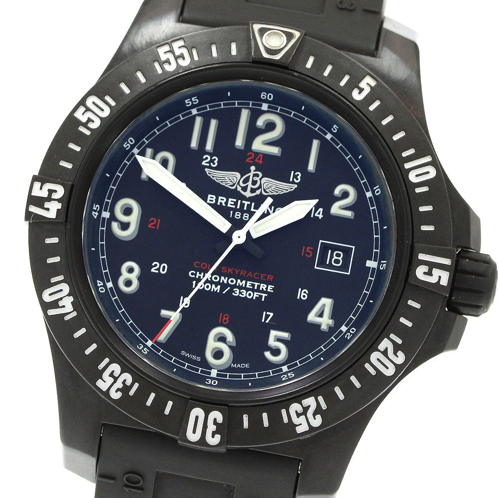 BREITLING Colt Sky Racer X74320 Date black Dial Quartz Men's Watch_943153