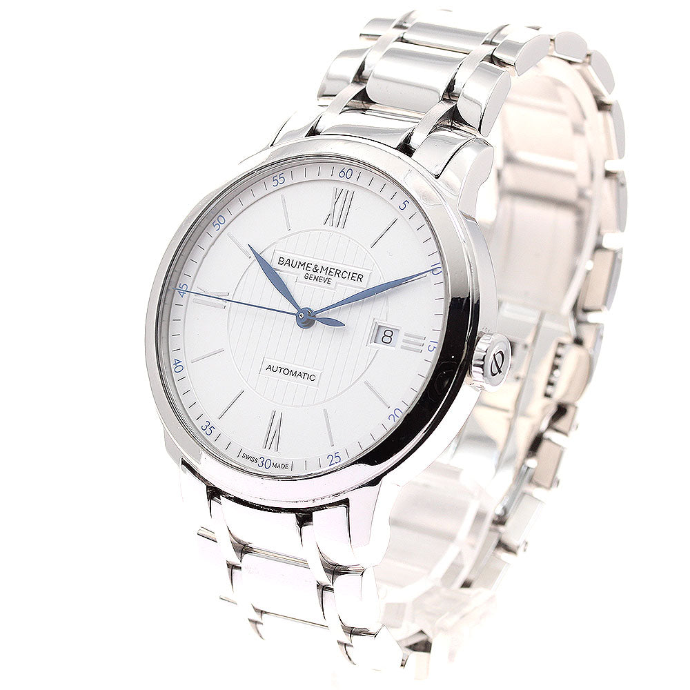 Baume & Mercier Classima M0A10334 Date Silver Dial Automatic Men's Watch_943186