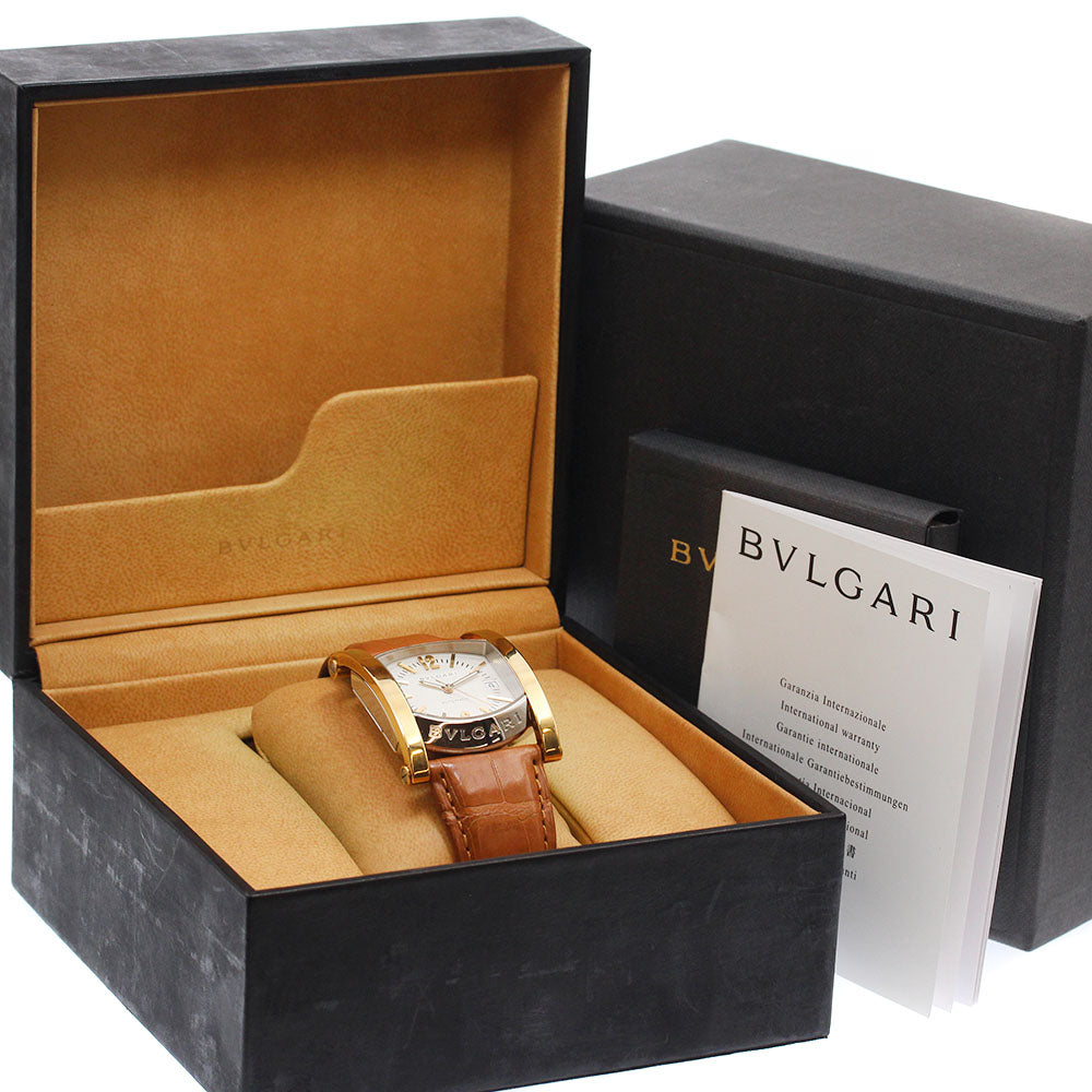BVLGARI Assioma AA44SG Date Silver Dial Automatic Men's Watch_943212