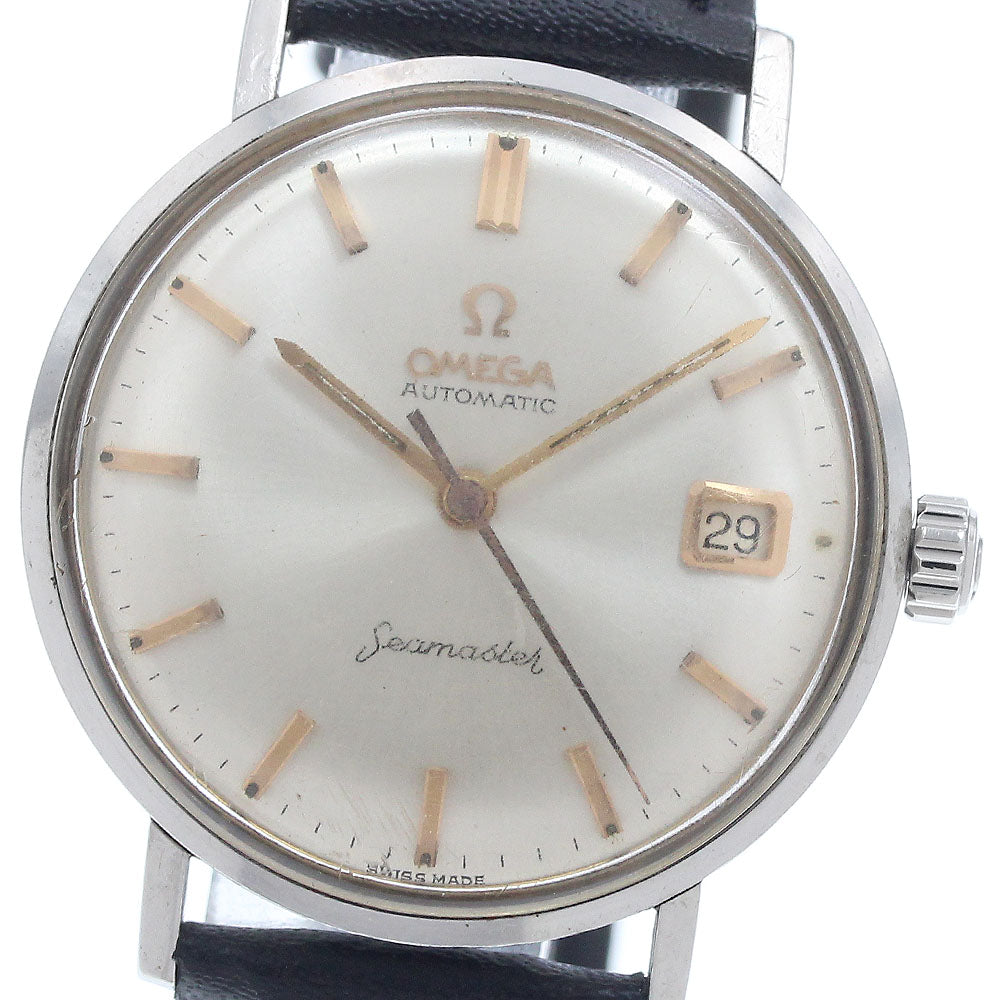 OMEGA Seamaster Date Silver Dial Automatic Men's Watch_943225
