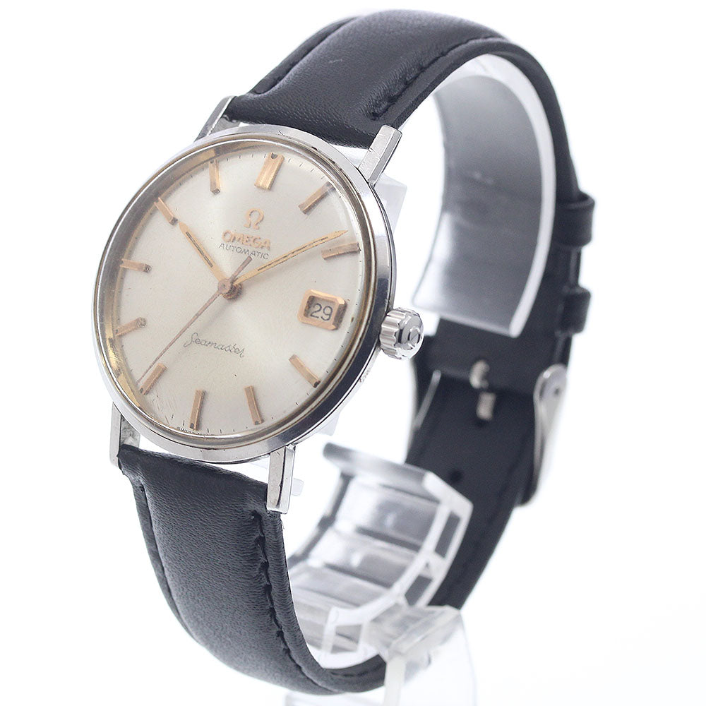 OMEGA Seamaster Date Silver Dial Automatic Men's Watch_943225