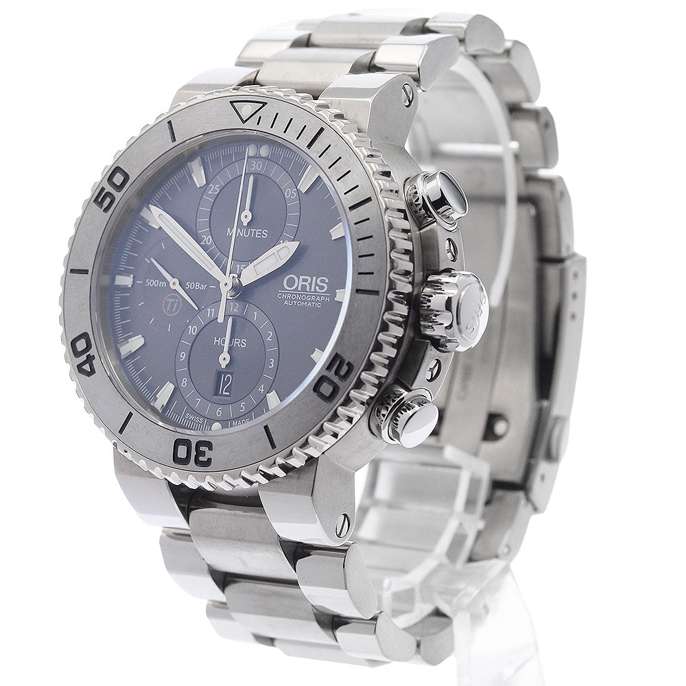 ORIS Aquis 7655-72/01 674 7655 7253-07 8 26 Date Automatic Men's Watch_943233