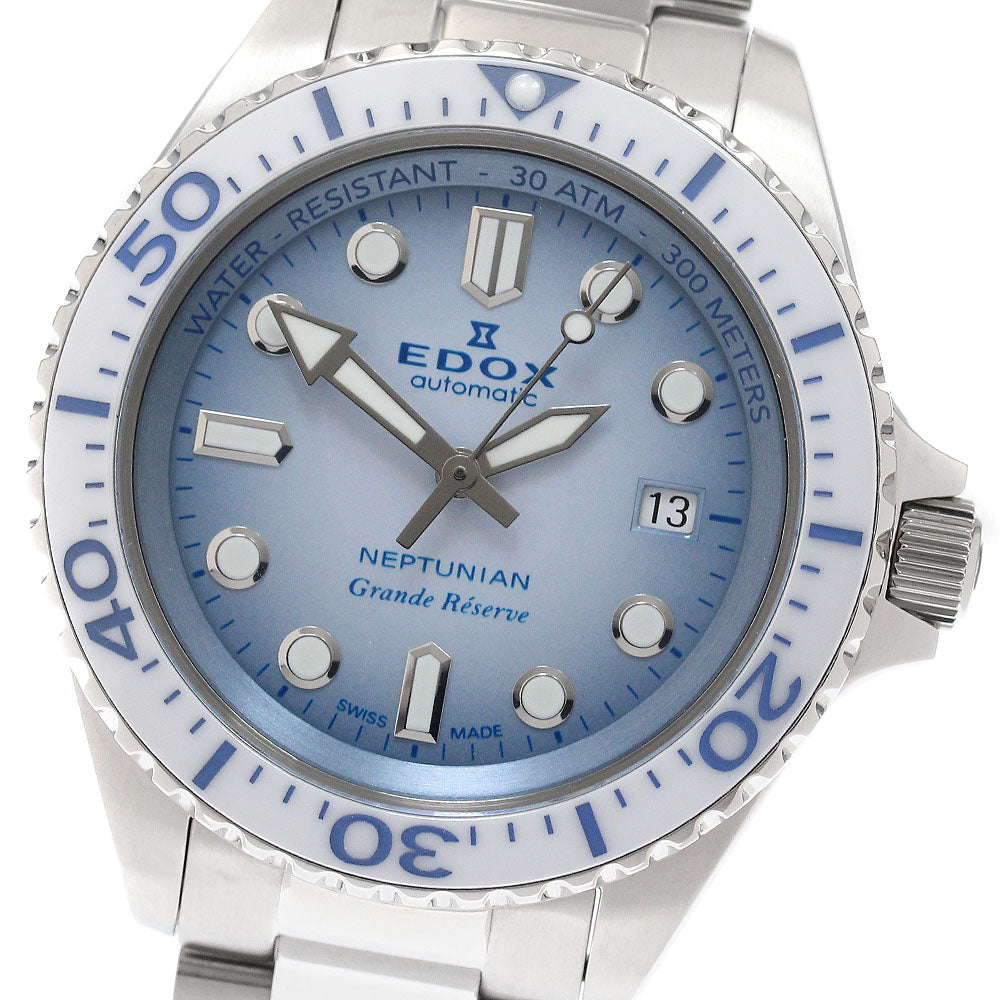 EDOX Neptunian Grande Reserve Date 80801 blue Dial Automatic Men's Watch_943237