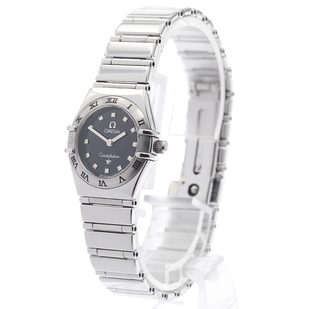 OMEGA Constellation Mini My Choice black Dial Quartz Ladies Watch_943263