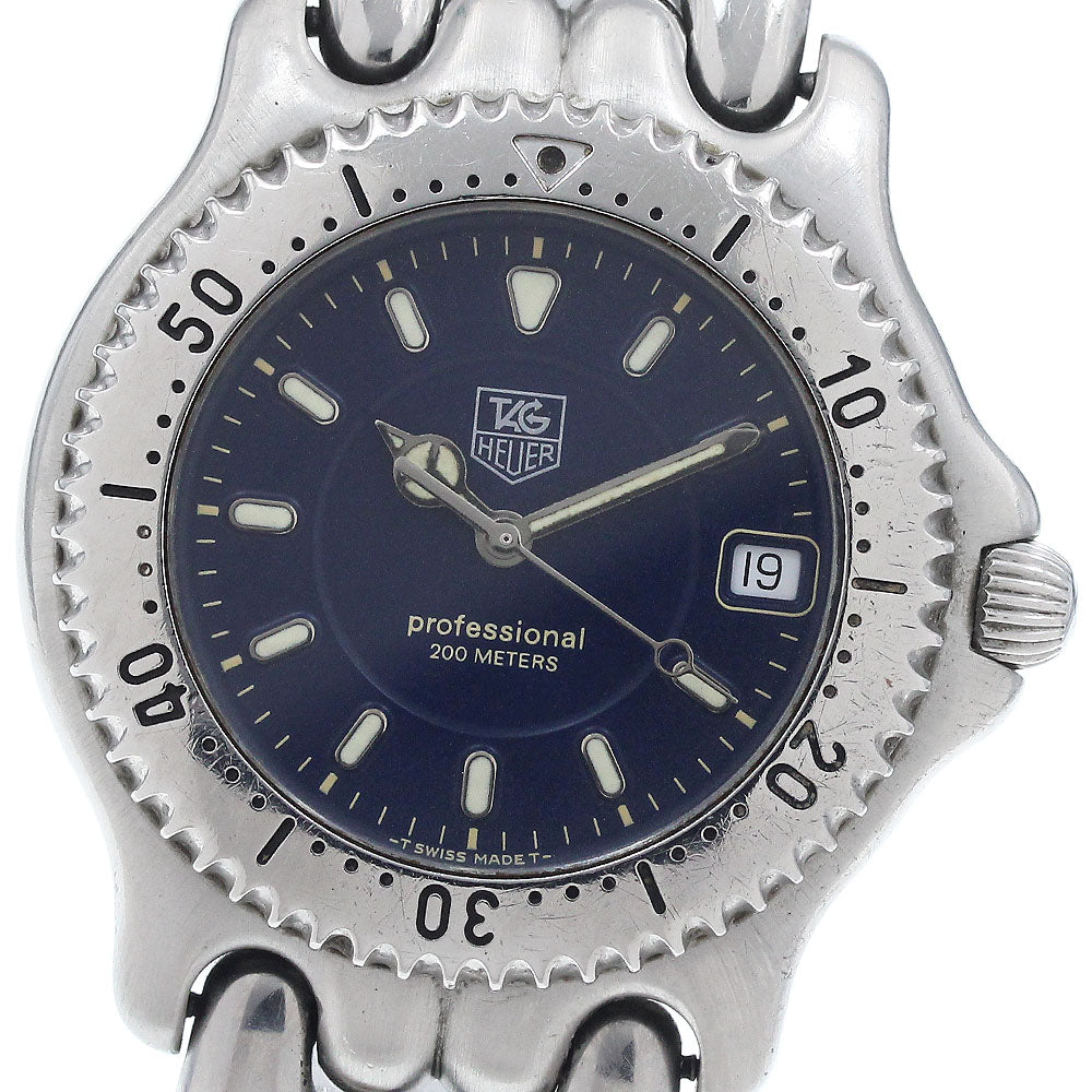TAG HEUER Professional 200 WG1117-K0 Date Navy Dial Quartz Men's Watch_943269