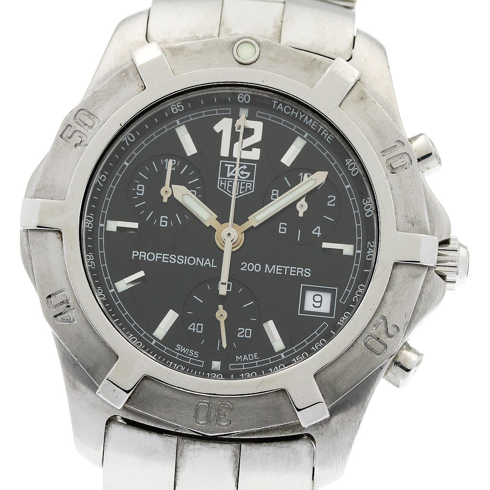 TAG HEUER Exclusive CN1110 Date Chronograph black Dial Quartz Men's Watch_943271