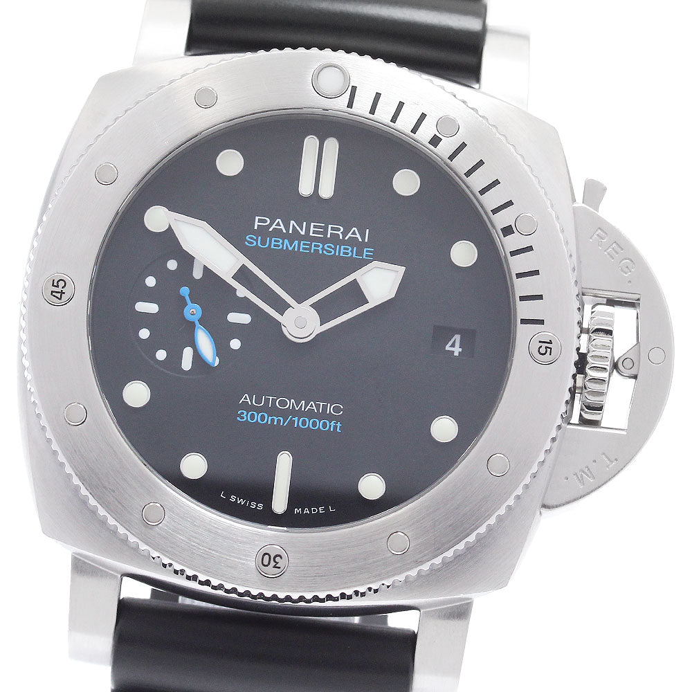 PANERAI Submersible PAM00973 Date Small Second Automatic Men's Watch_643272