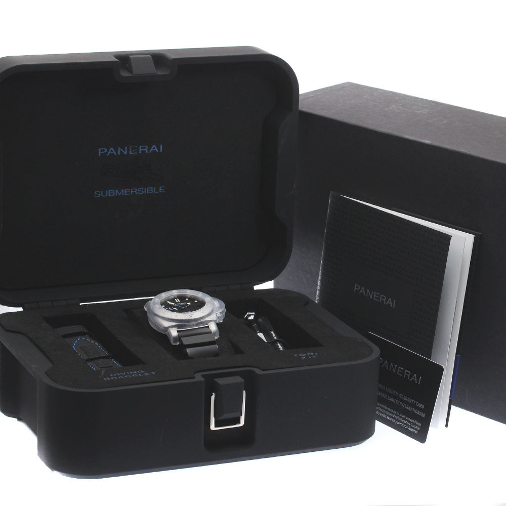 PANERAI Submersible PAM00973 Date Small Second Automatic Men's Watch_643272