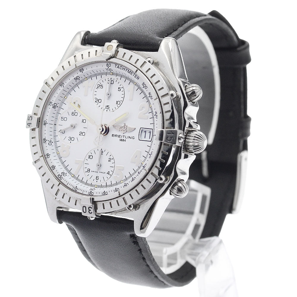 BREITLING Chronomat A13050.1 Chronograph white Dial Automatic Men's Watch_943274