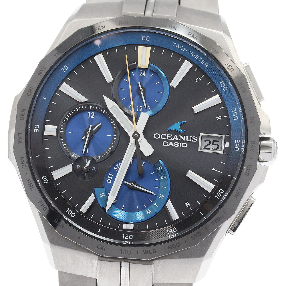 CASIO Oceanus Manta OCW-S5000E-1AJF Bluetooth Solar Powered Radio Men's_943281