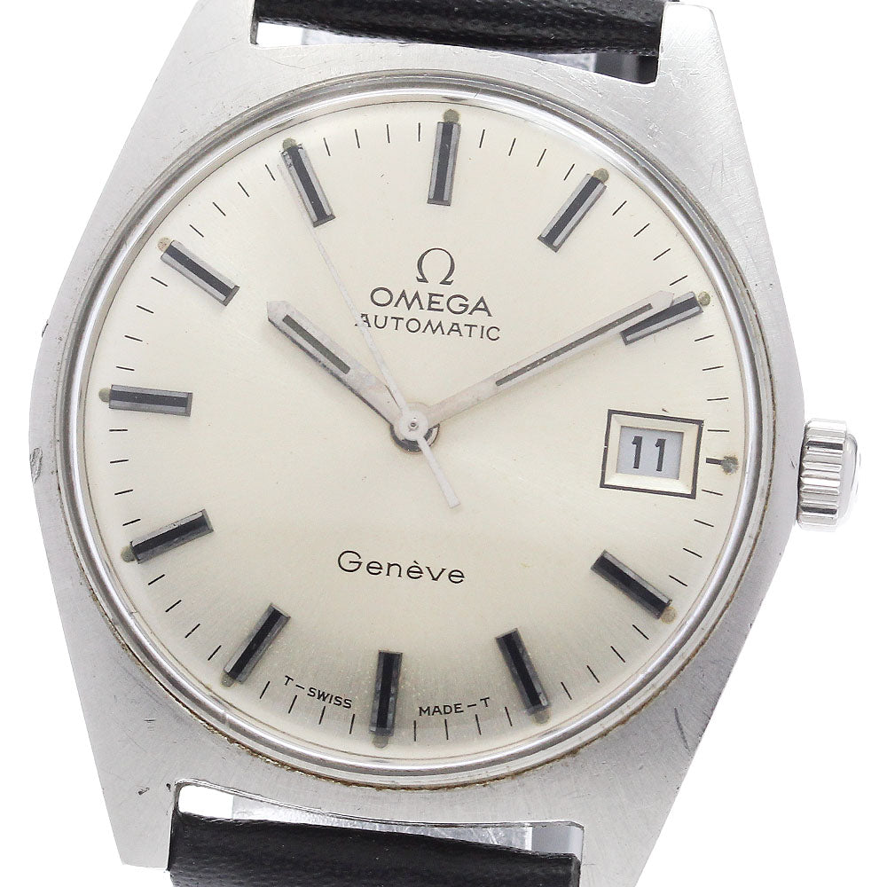 OMEGA Geneve 166.041 cal.565 Date Silver Dial Automatic Men's Watch_943285