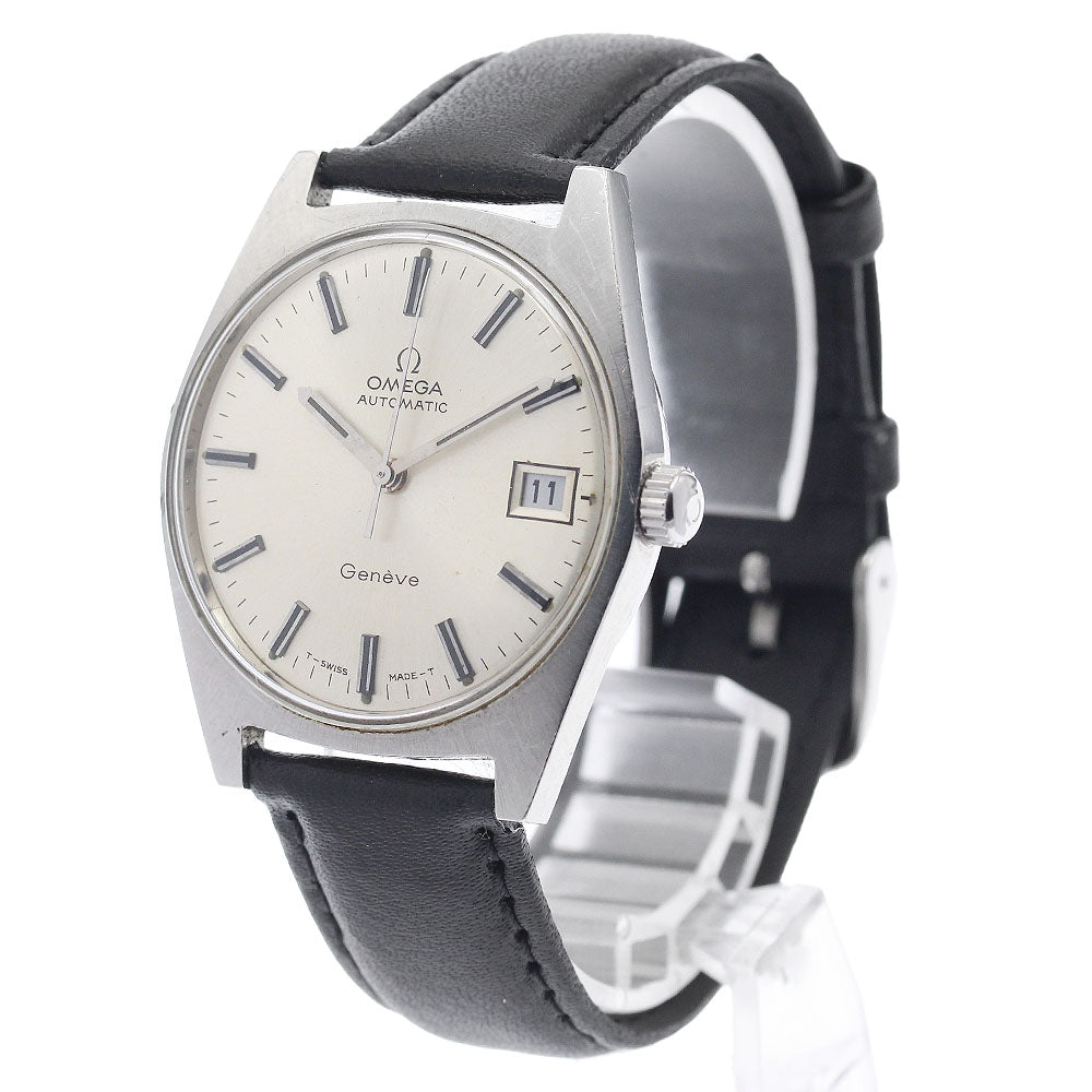 OMEGA Geneve 166.041 cal.565 Date Silver Dial Automatic Men's Watch_943285