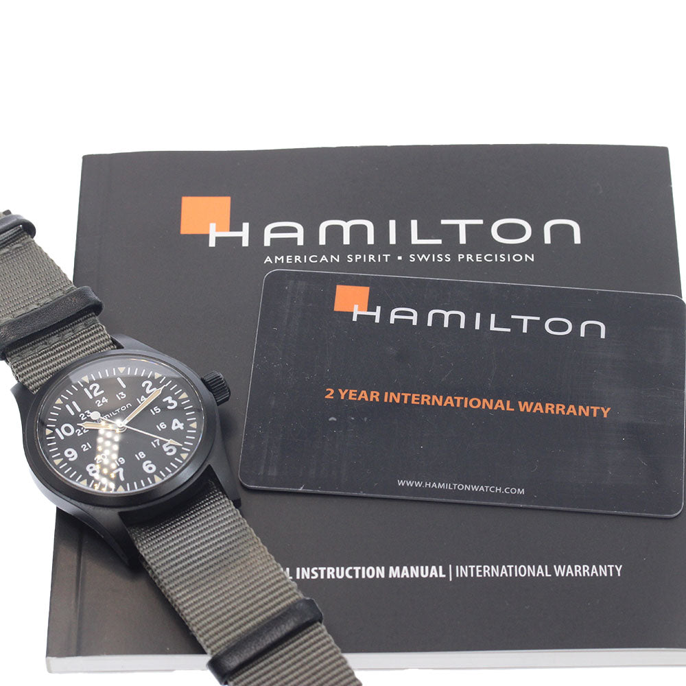 HAMILTON Khaki field mechanical H694090 Hand Winding Men's Watch_943303