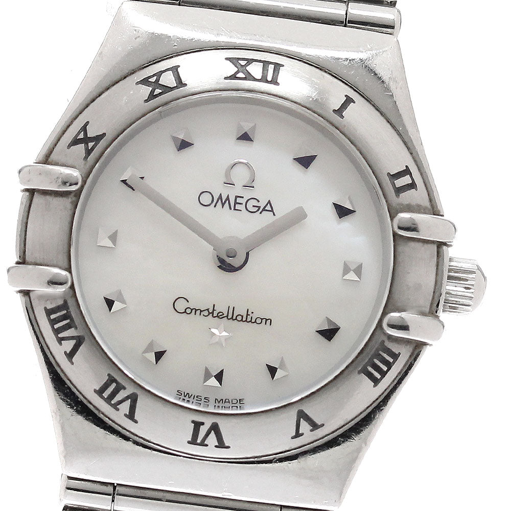 OMEGA Constellation Mini My Choice 1561.71 White shell Dial Quartz Ladies Watch_943310