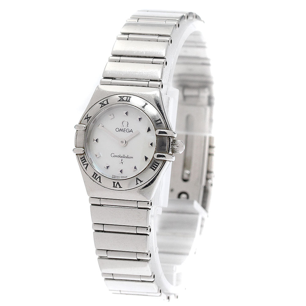 OMEGA Constellation Mini My Choice 1561.71 White shell Dial Quartz Ladies Watch_943310