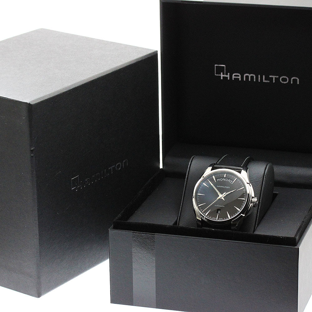 HAMILTON Jazz master H325051 Day date Black Dial Automatic Men's Watch_943317
