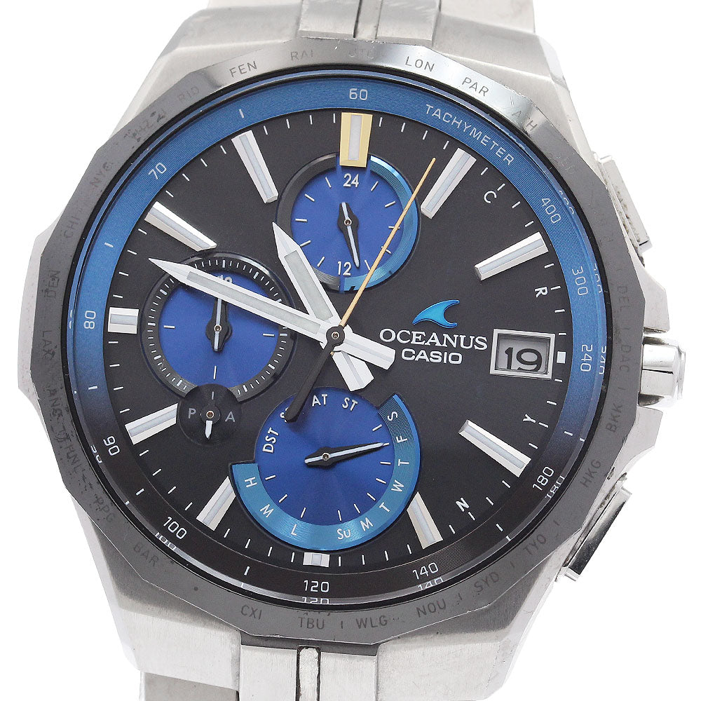 CASIO Oceanus Manta OCW-S5000E-1AJF Solar Powered Radio Men's Watch_943326