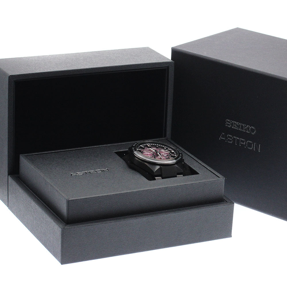 SEIKO Astron SBXC123/5X53-0BW0 Limited Solar Powered Radio Men's Watch_943339