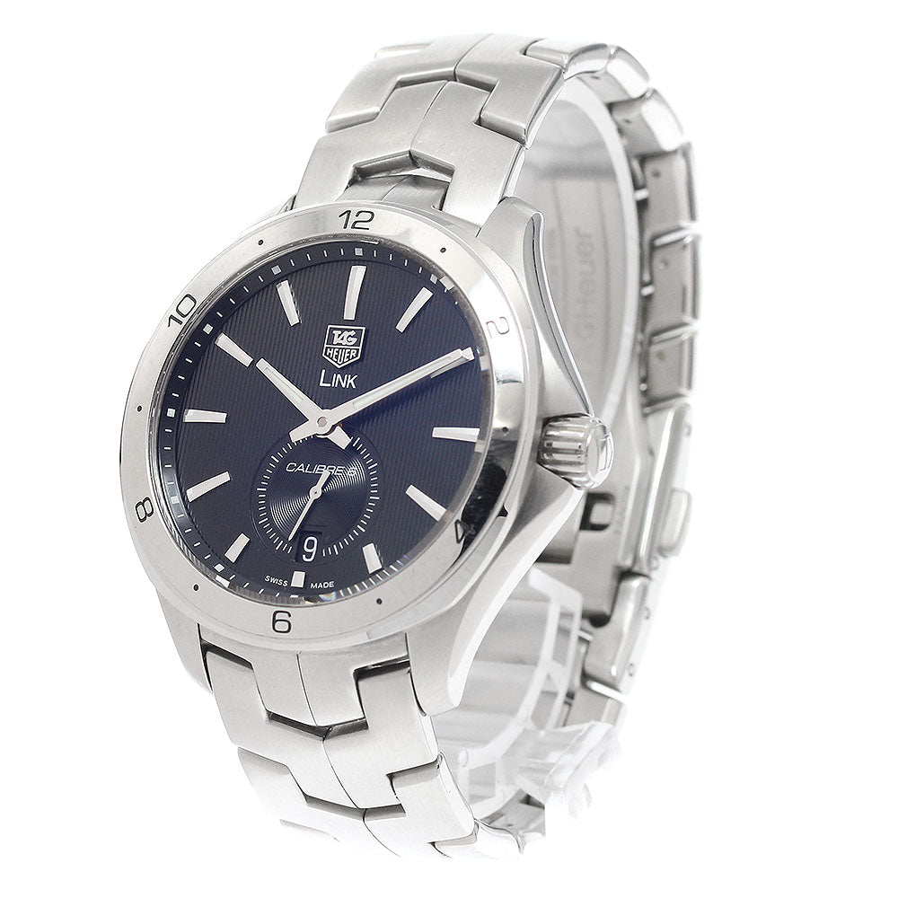 TAG HEUER Link Caliber 6 WAT2110 Small seconds black Dial Automatic Men's Watch_943349