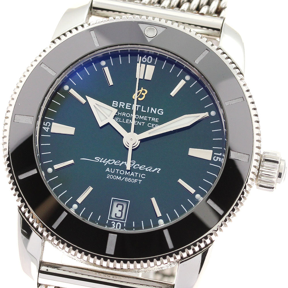 BREITLING Superocean HeritageII AB2010 green Dial Automatic Men's Watch_943378