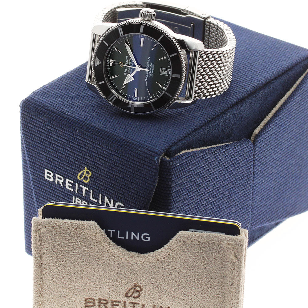 BREITLING Superocean HeritageII AB2010 green Dial Automatic Men's Watch_943378