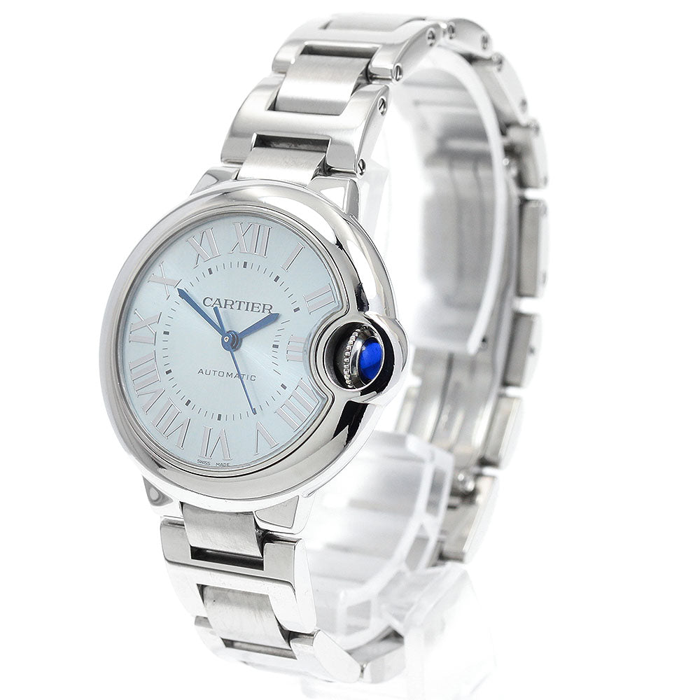 CARTIER Baron blue WSBB0062 Date Light blue Dial Automatic Ladies Watch_943394