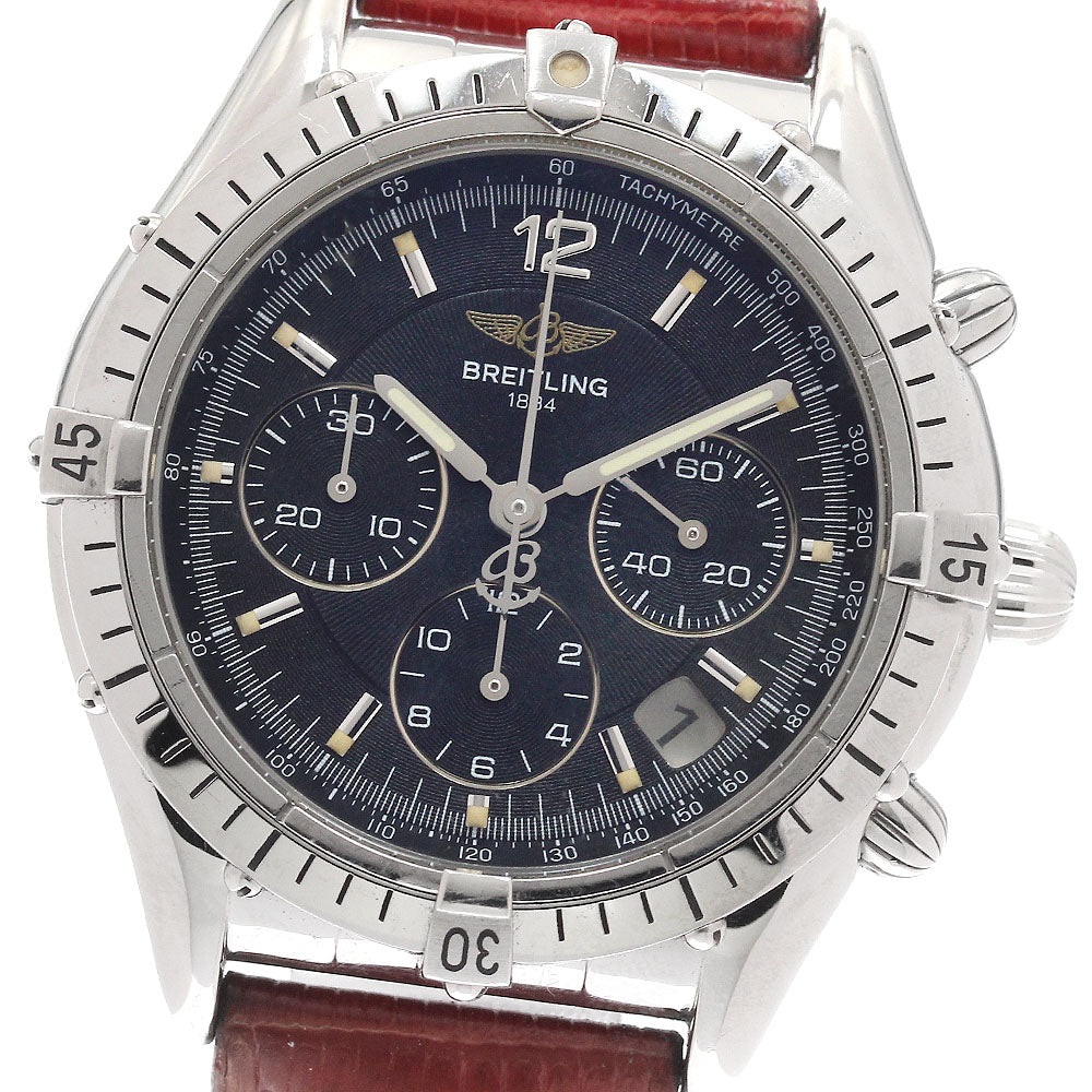 BREITLING Chrono cockpit A30012 Chronograph black Dial Automatic Men's Watch_943468