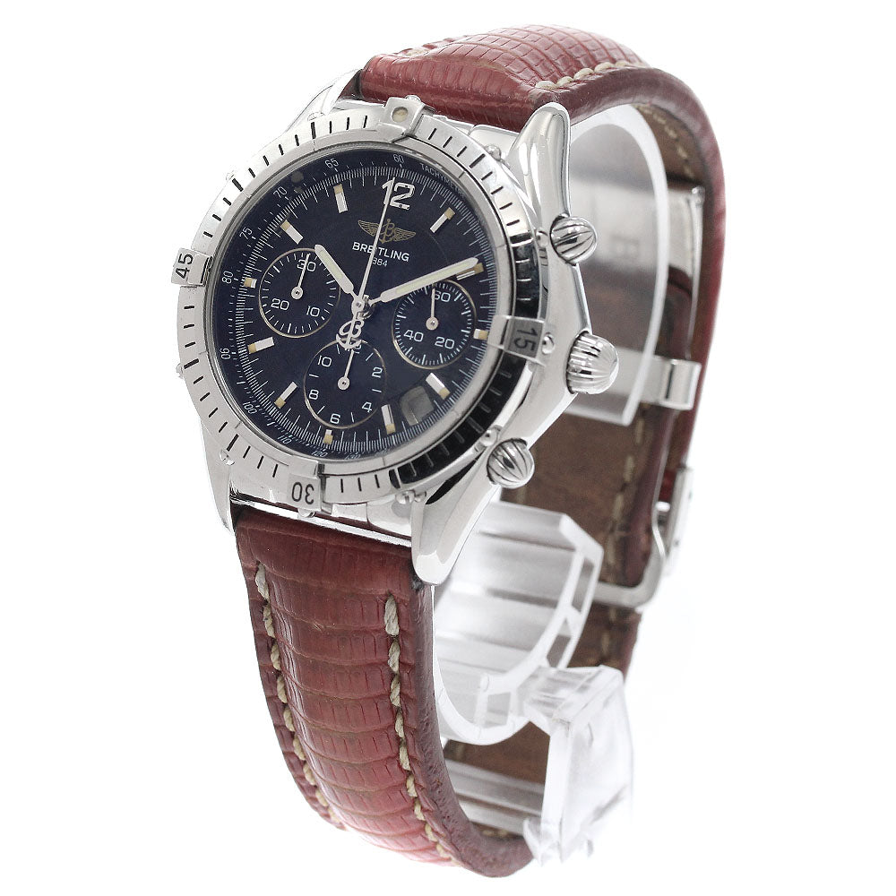 BREITLING Chrono cockpit A30012 Chronograph black Dial Automatic Men's Watch_943468