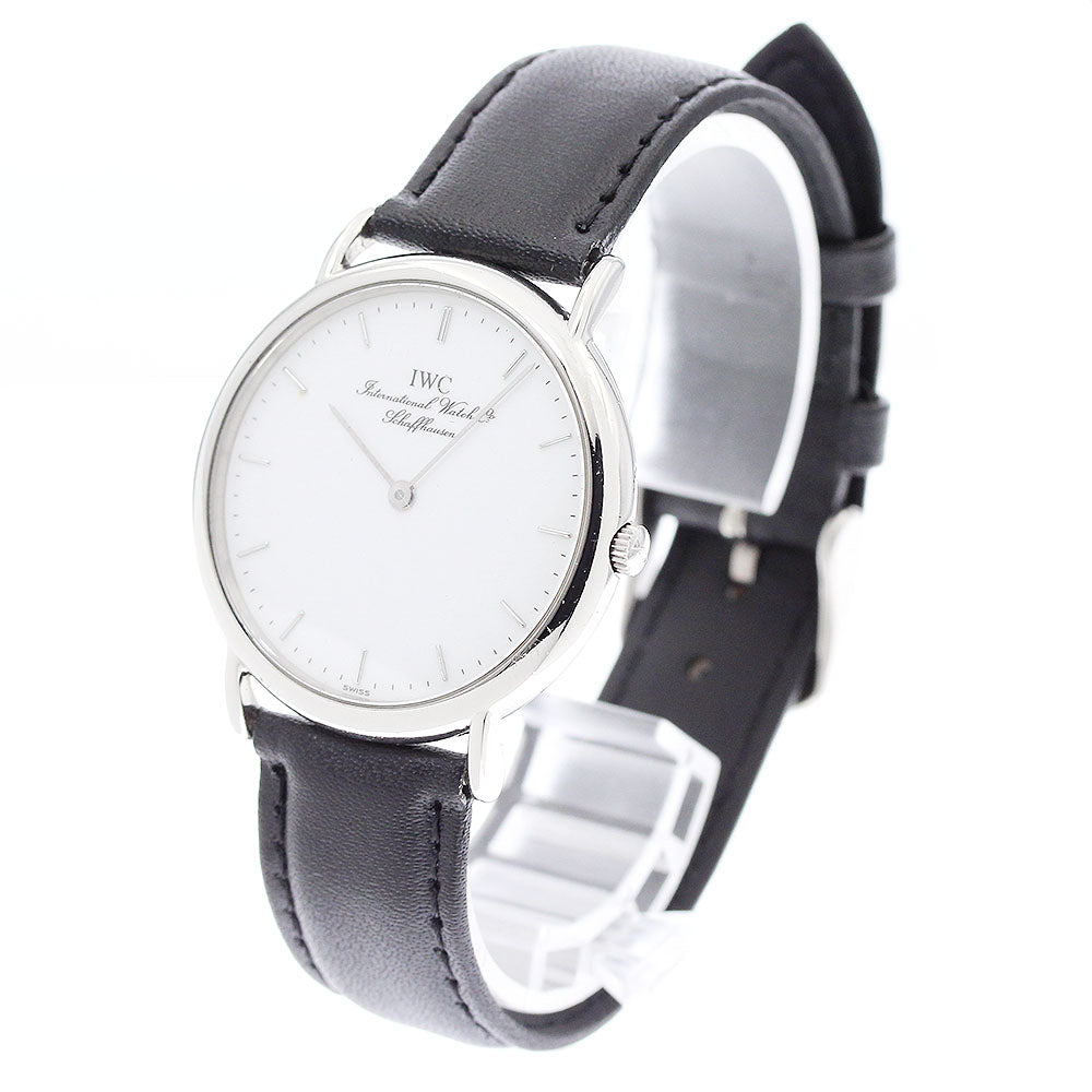 IWC SCHAFFHAUSEN Portofino IW334103 white Dial Quartz Men's Watch_943487