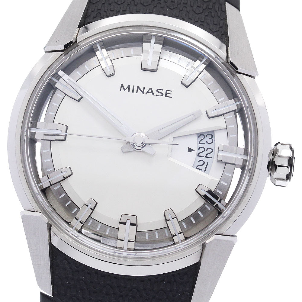 MINASE Divido VM14-RBKNWH-SSD Date Silver Dial Automatic Men's Watch_943497