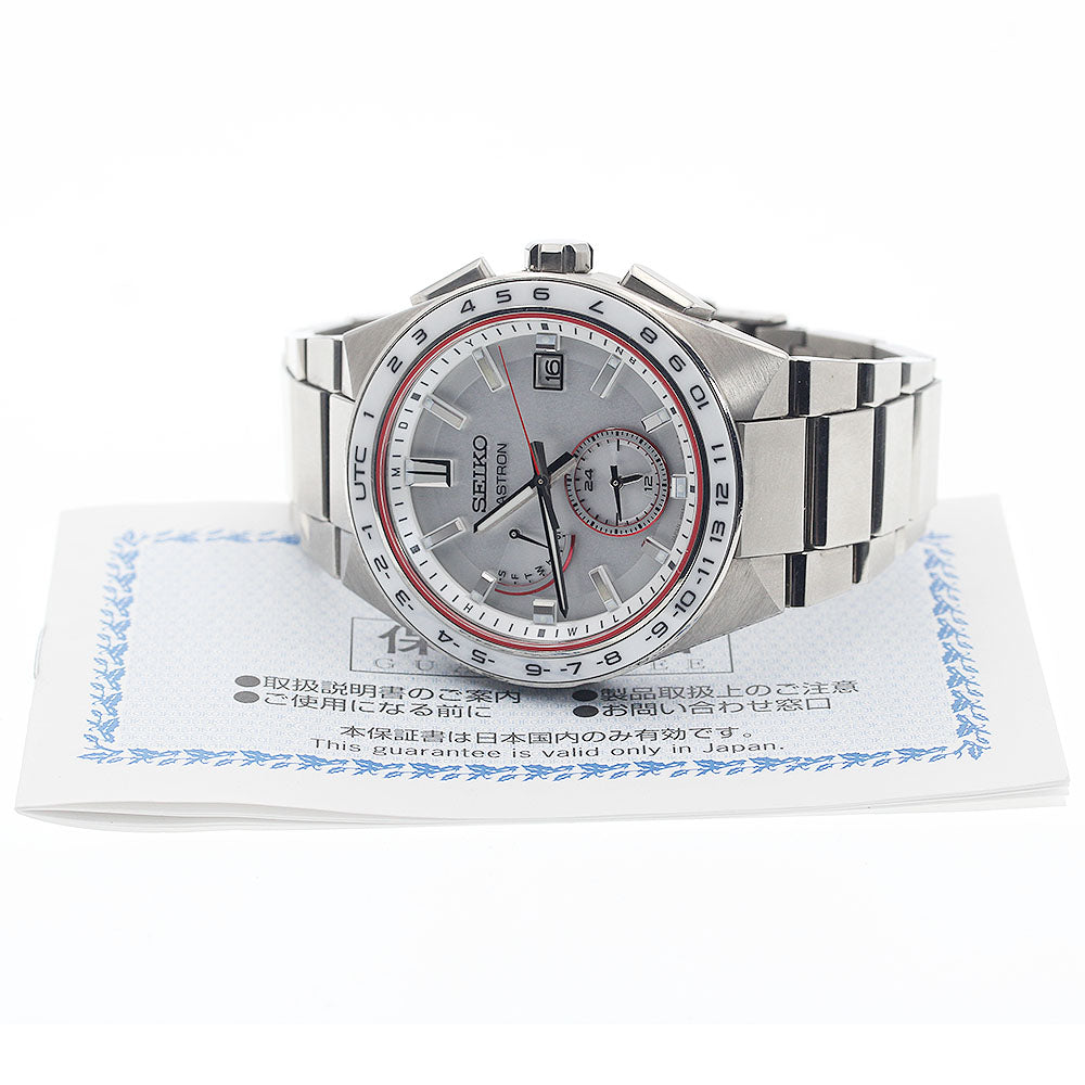 SEIKO Astron SBXY059/8B63-0BG0 Day date Solar Powered Radio Men's Watch_943520