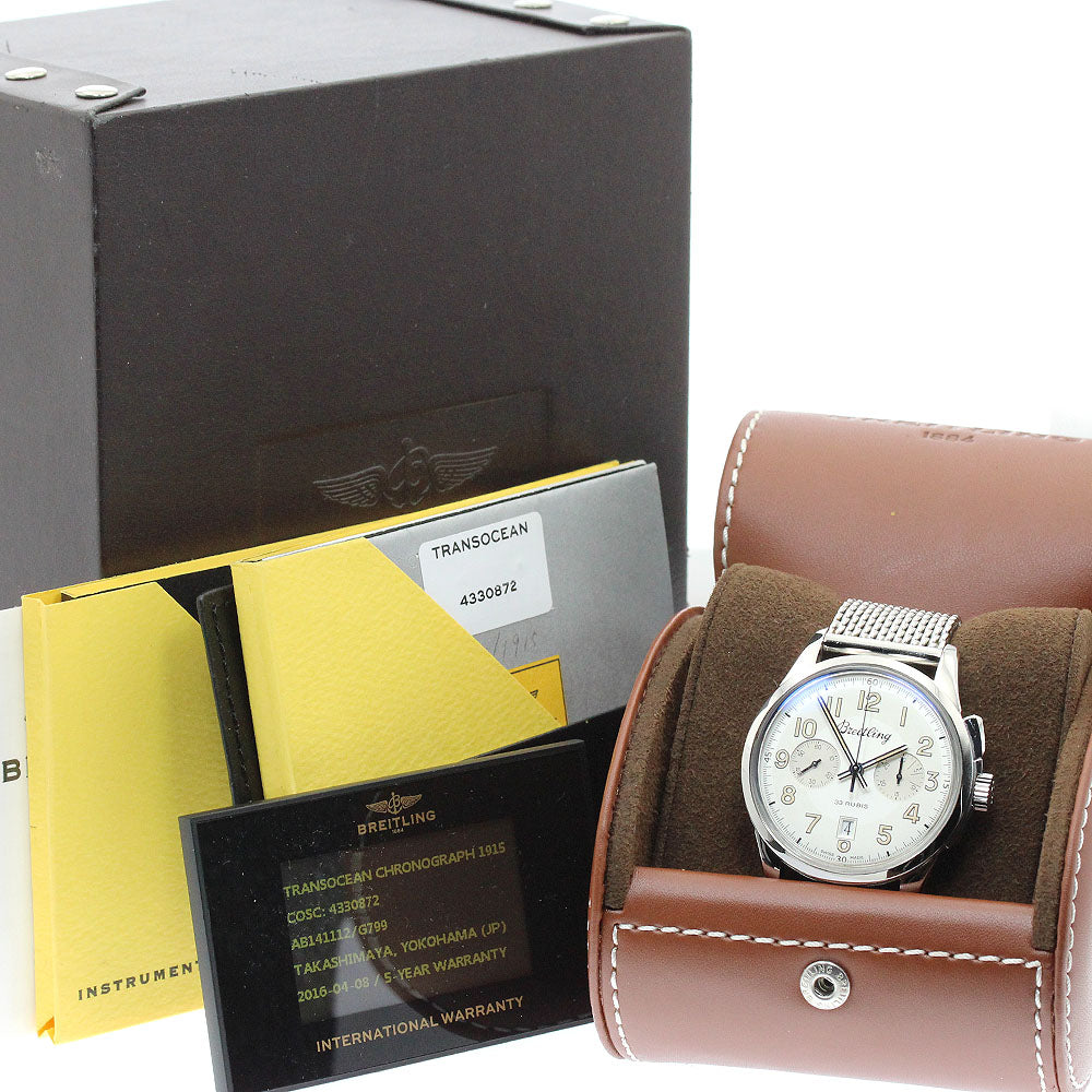 BREITLING Transocean Chronograph 1915 AB141112/G799 Limited AT Men's_943531