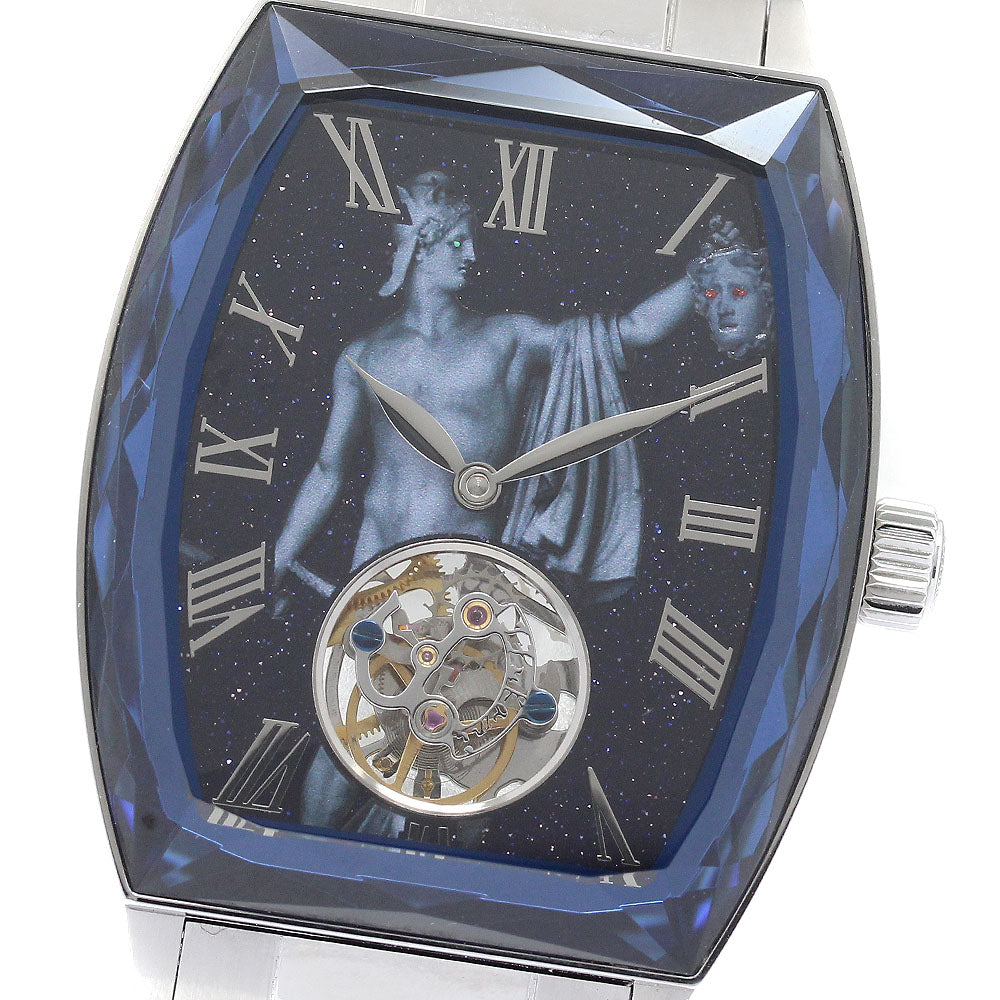Toshyu Fukami Perseus Tourbillon Navy Dial Hand Winding Men's Watch_943533
